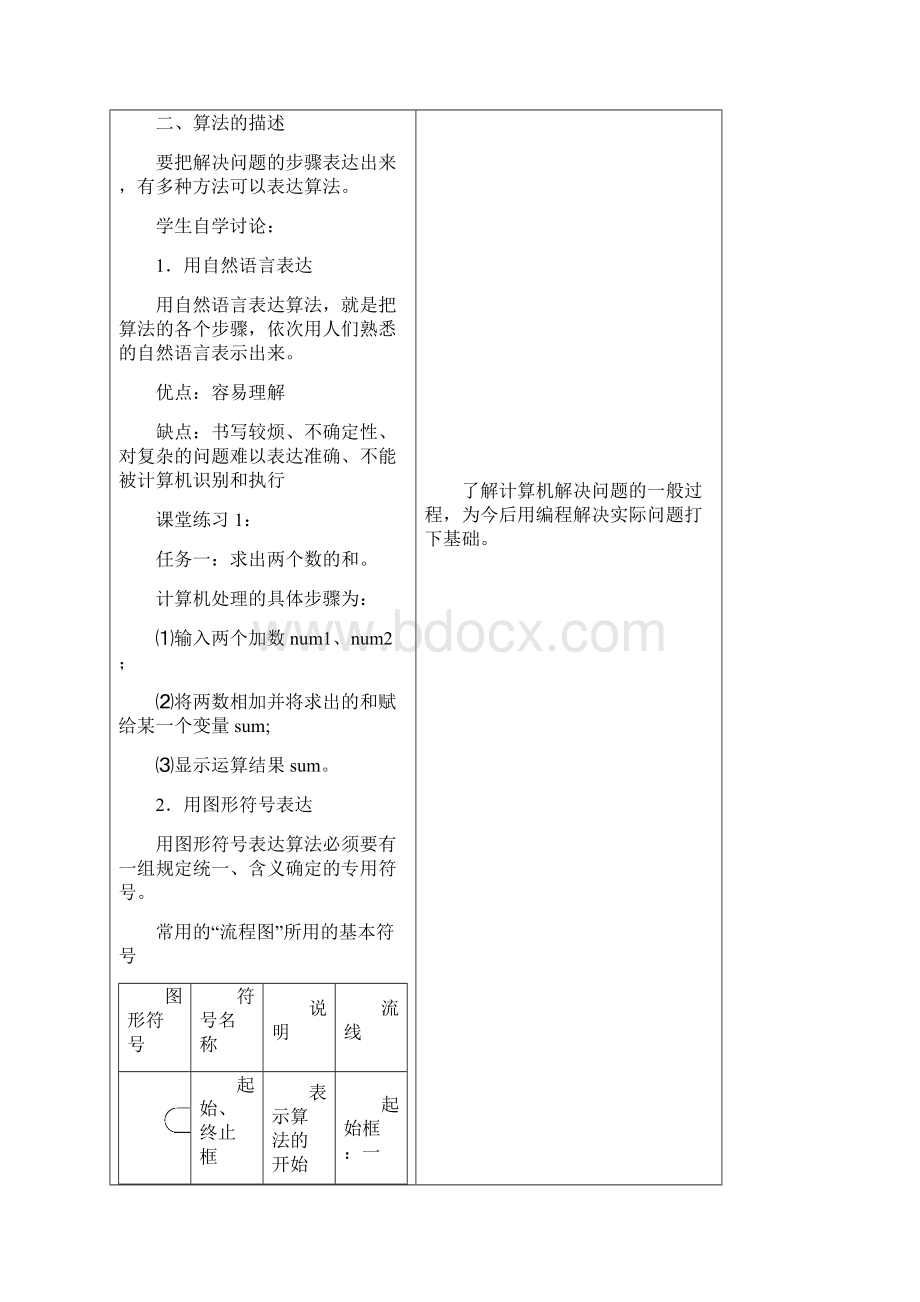 12算法的描述与设计教案Word文件下载.docx_第3页