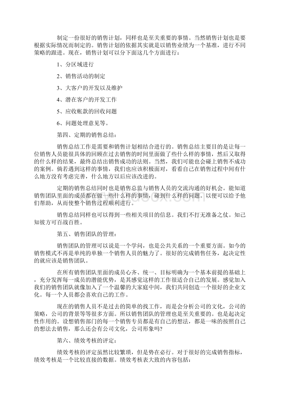 销售总监工作计划15篇文档格式.docx_第2页