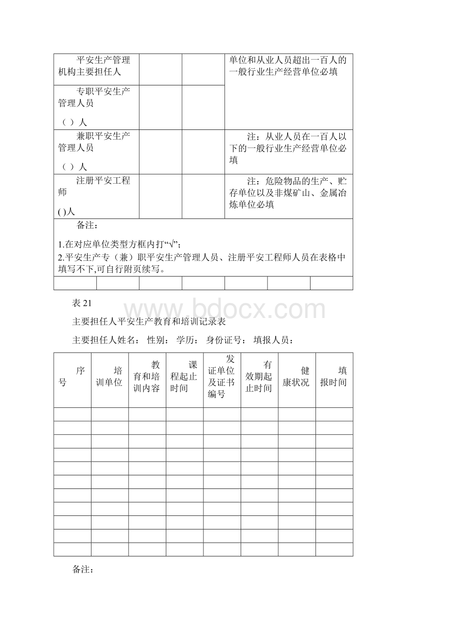 河南省安全教育和培训档案样式之欧阳总创编.docx_第2页