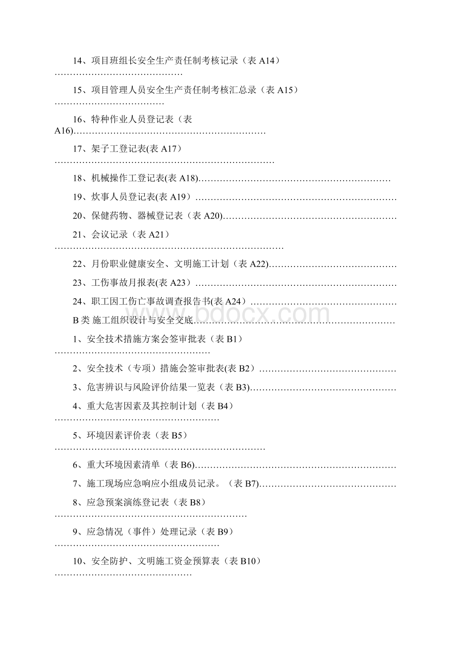 湖北省建筑工程施工安全用表.docx_第2页