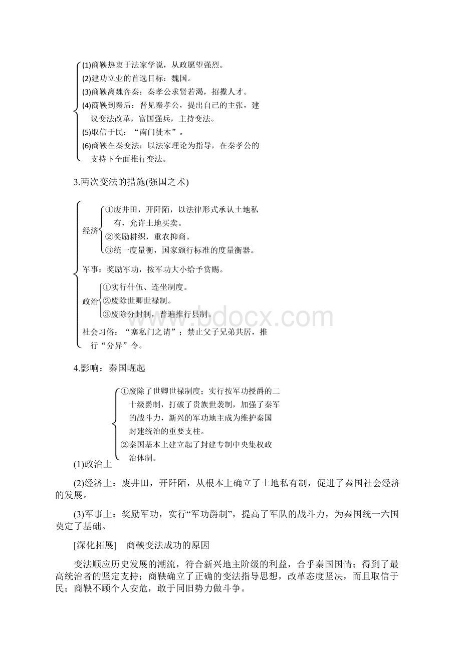 新江苏专用版高考历史二轮专题复习第1讲历史上重大改革回眸教案人民版选修1.docx_第2页