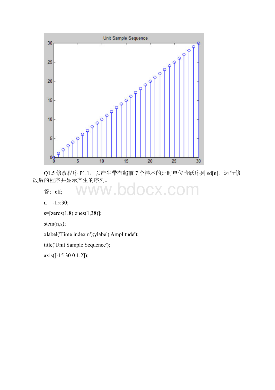 数字信号处理实验一 实验报告Word文档格式.docx_第3页