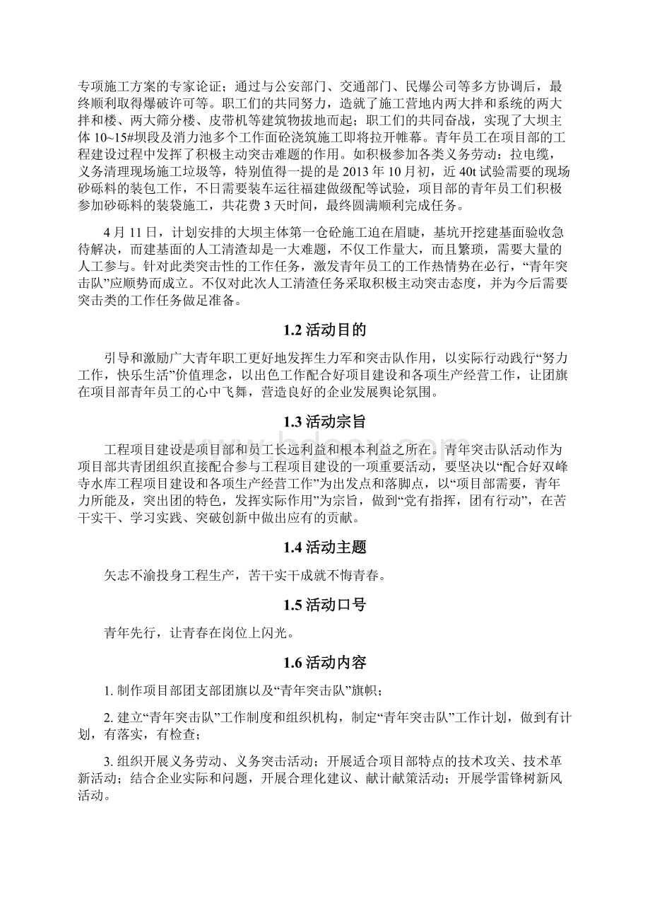 青年突击队策划书正式版Word文档格式.docx_第2页