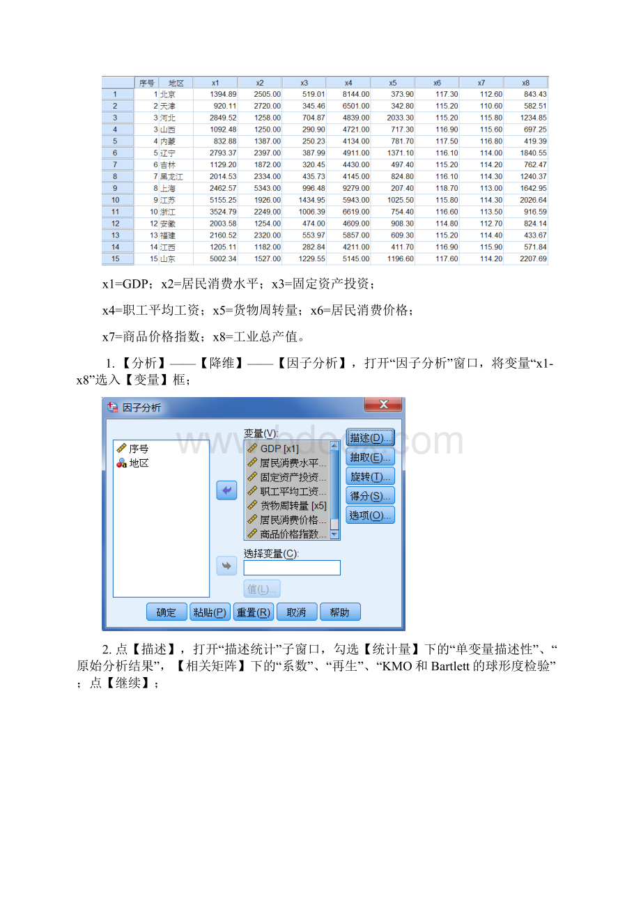 SPSS学习系列31 因子分析Word文档格式.docx_第2页