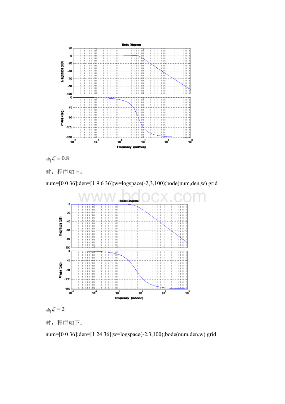 自动控制原理线性系统的频域分析实验四.docx_第3页