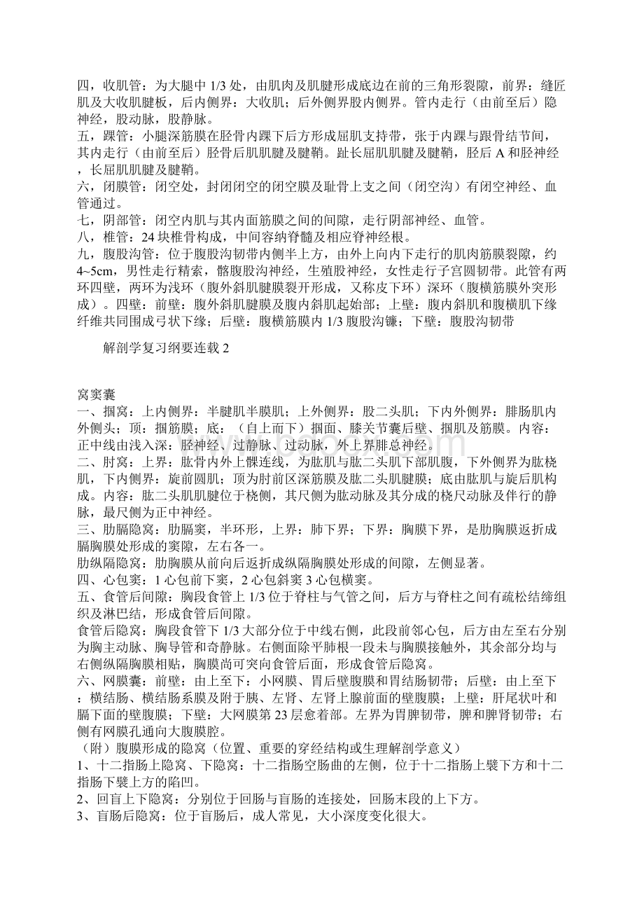 局部解剖学复习纲要.docx_第3页