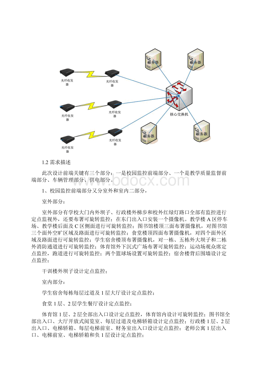 校园安防监控系统施工组织方案样本Word格式文档下载.docx_第2页