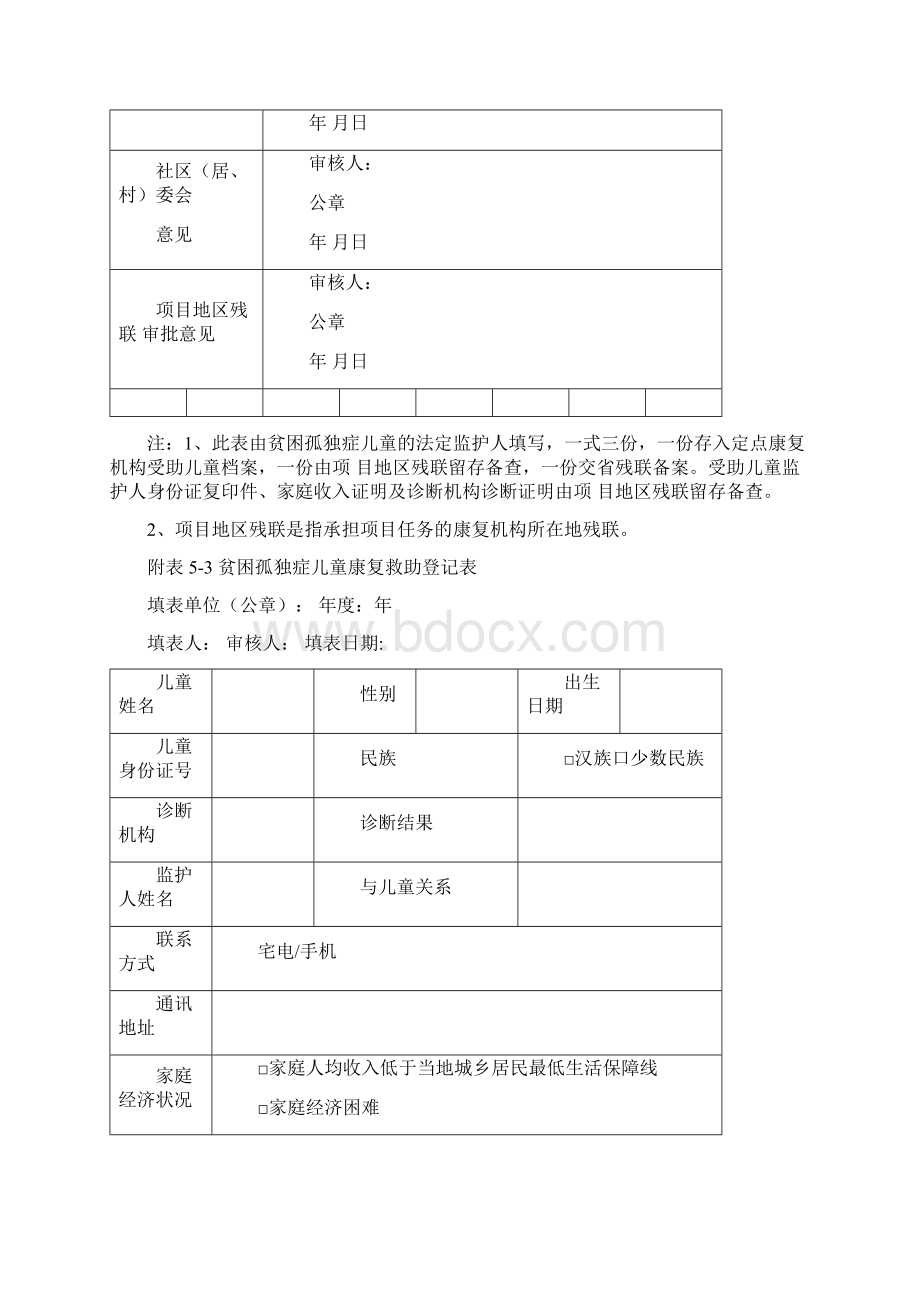 孤独症康复训练档案.docx_第2页