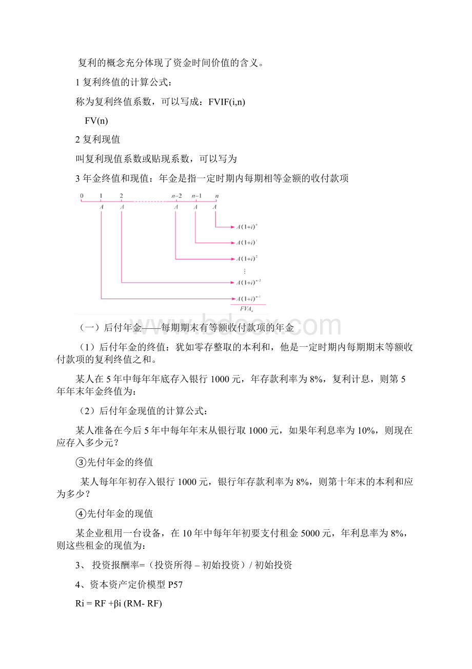 财务管理期末复习Word下载.docx_第3页