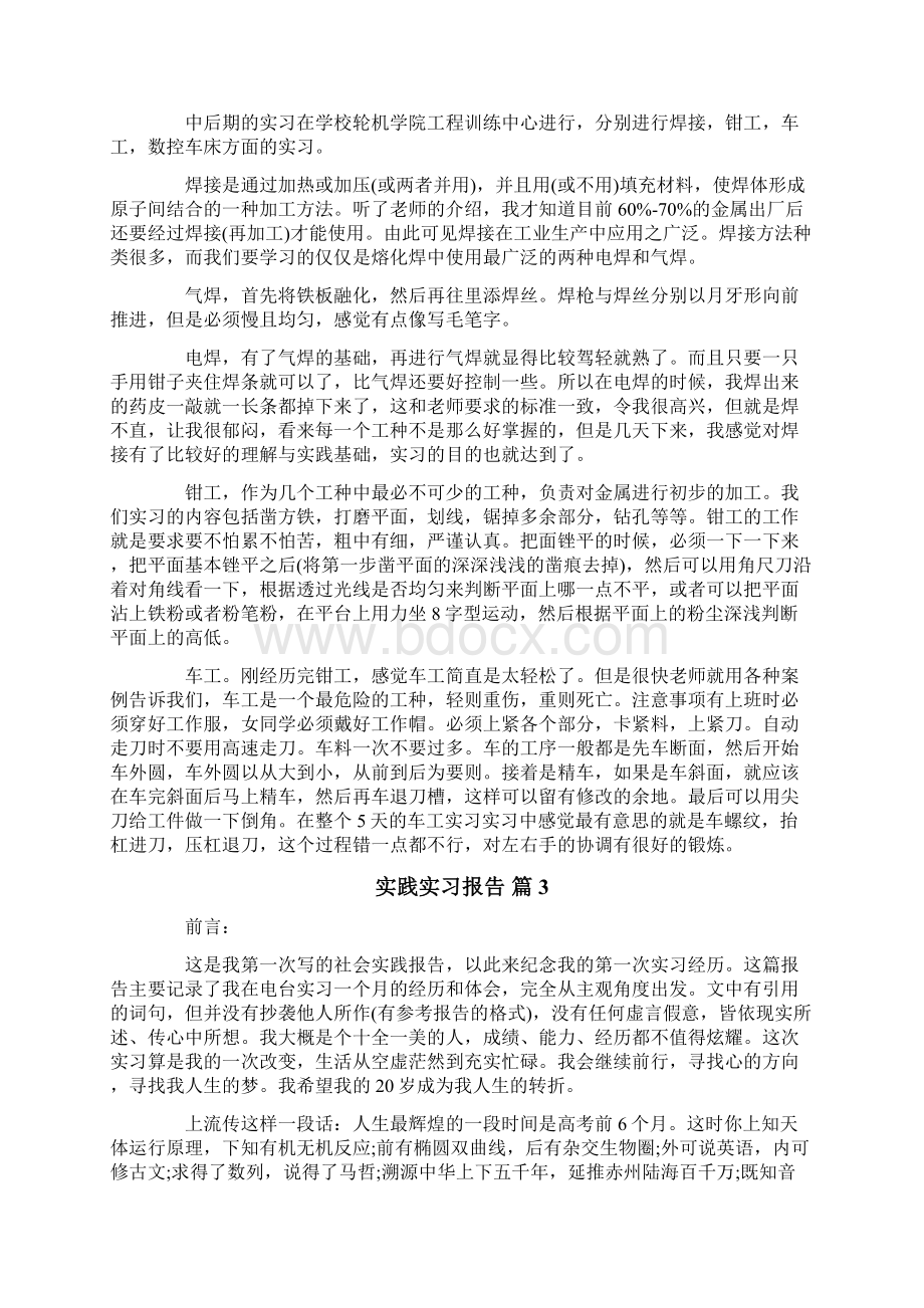 实践实习报告模板集锦5篇.docx_第3页