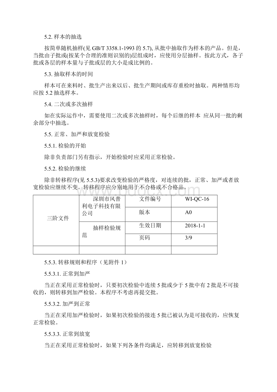 抽样检验规范Word格式.docx_第2页