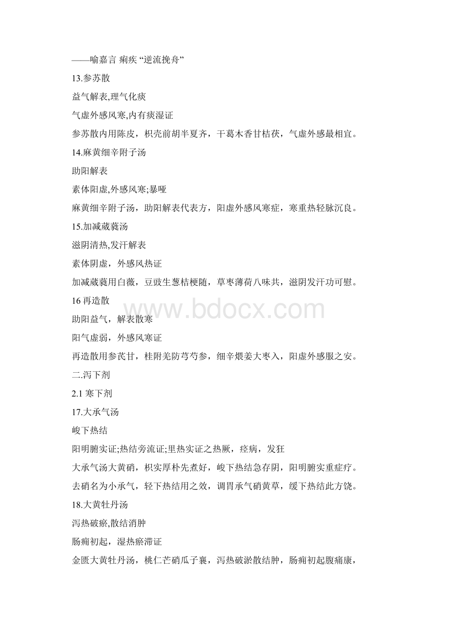 经典条文及方剂.docx_第3页