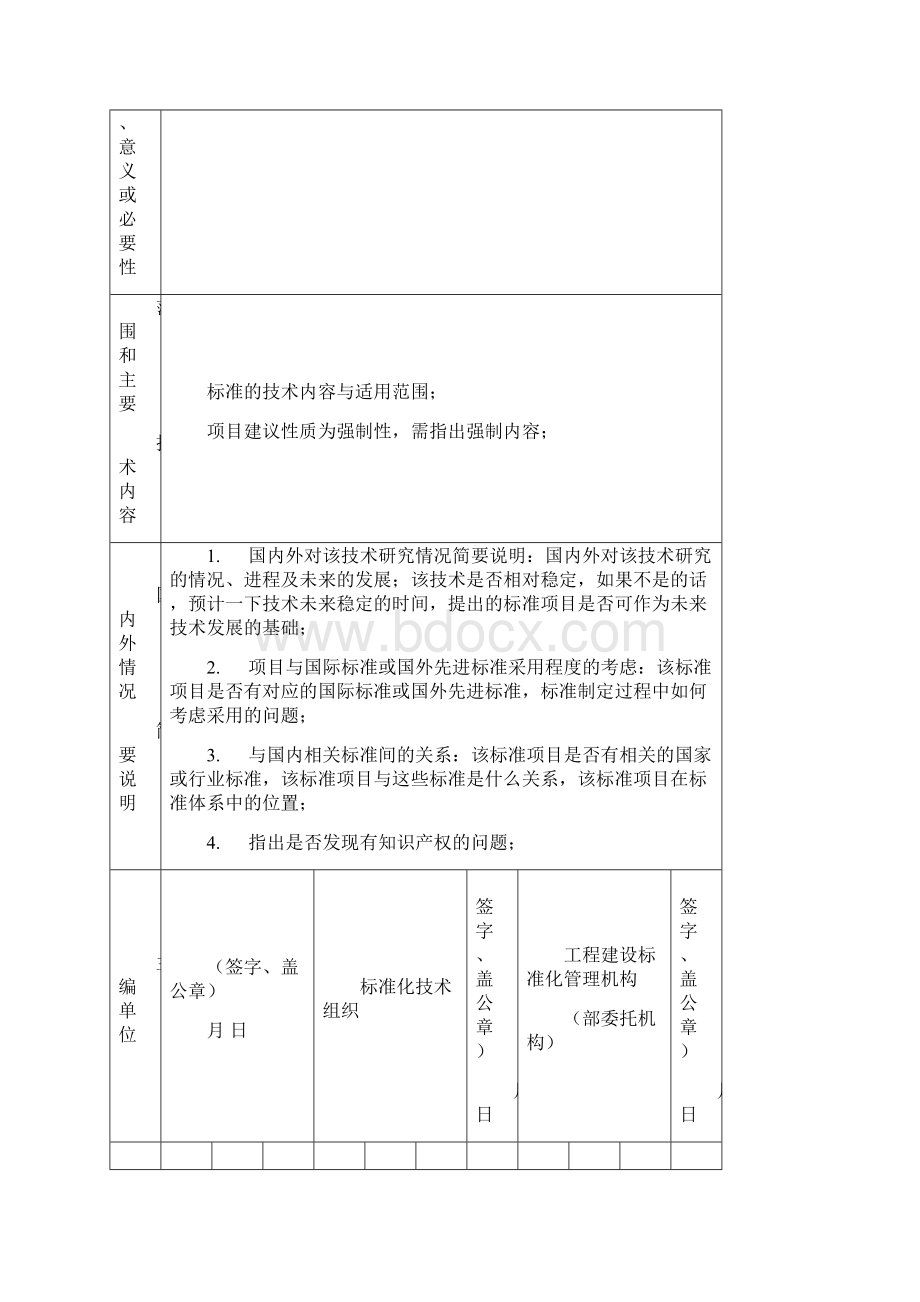 行业标准项目实施建议书行业标准项目计划调整申请表行业标准征求.docx_第3页