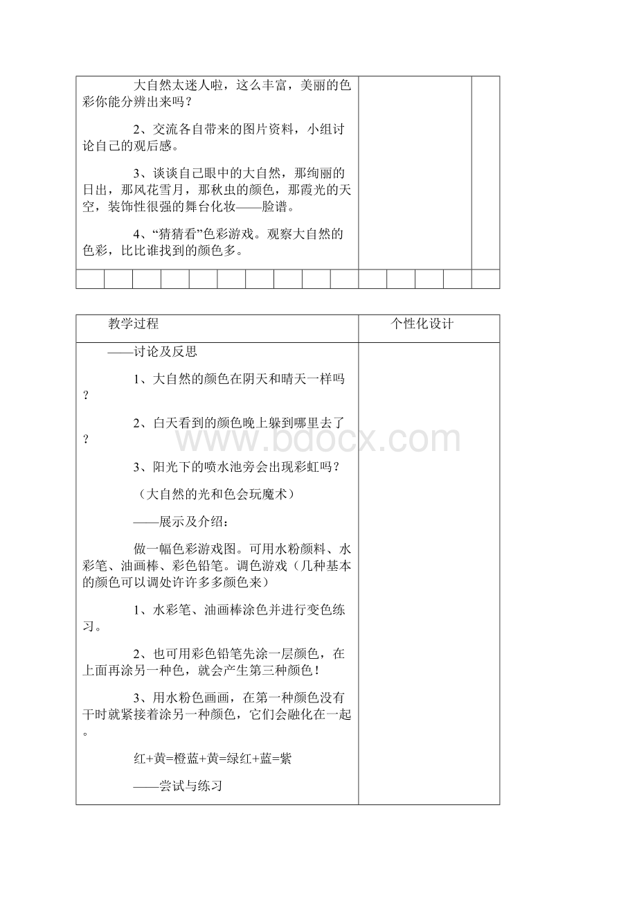 苏教版小学一年级上册美术教案 全册.docx_第2页