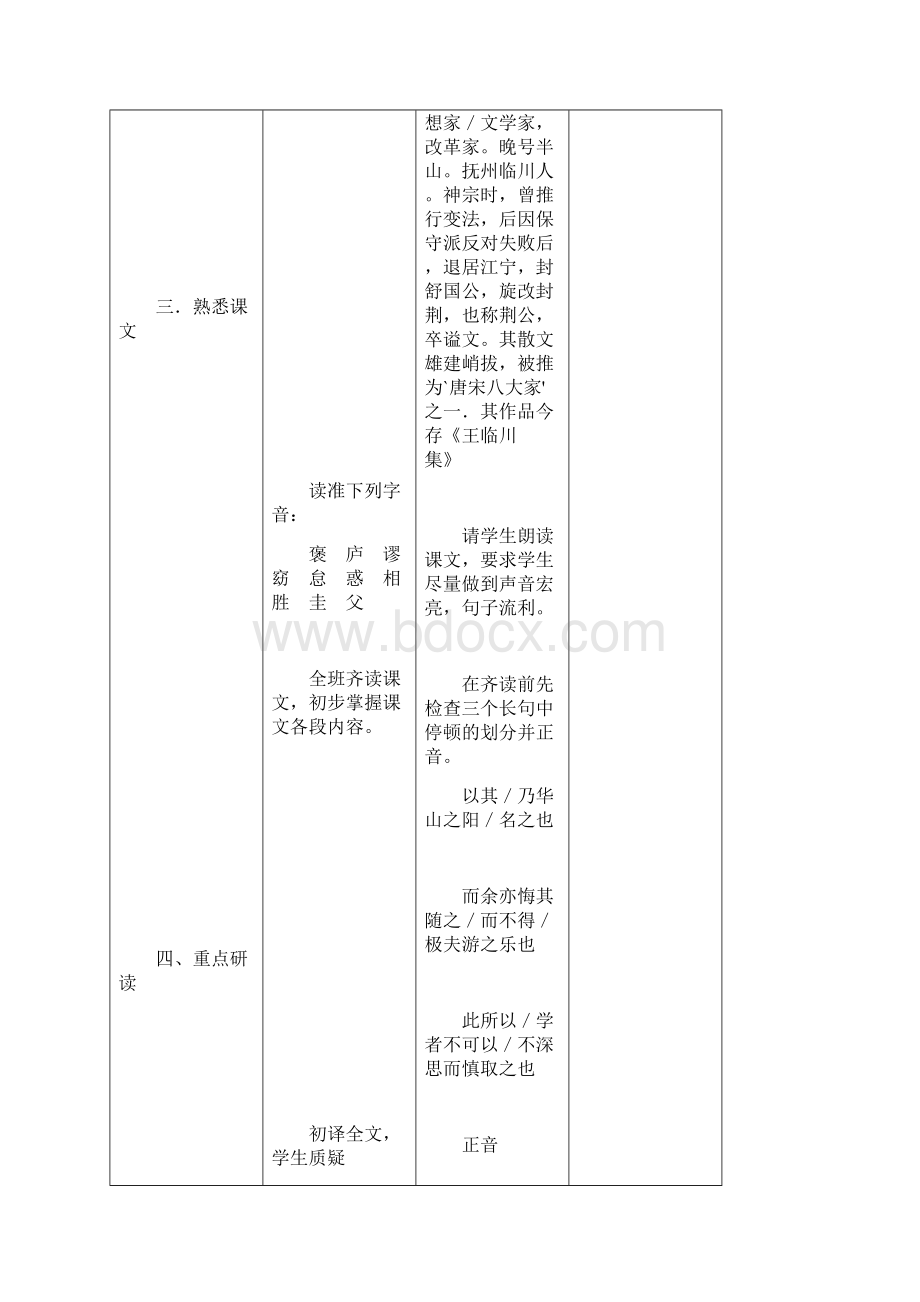 高二语文游褒禅山记1Word文档下载推荐.docx_第3页