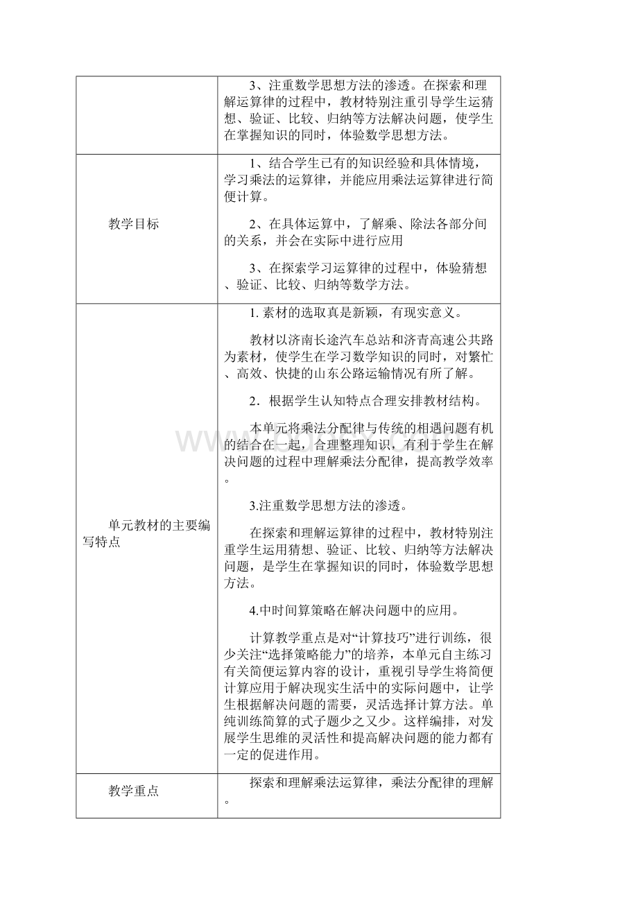 青岛版小学四年级上第二单元教案文档格式.docx_第2页