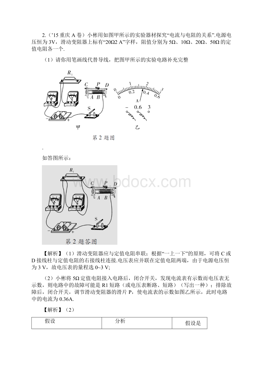 河北省中考物理复习专题六电学重点实验题.docx_第3页