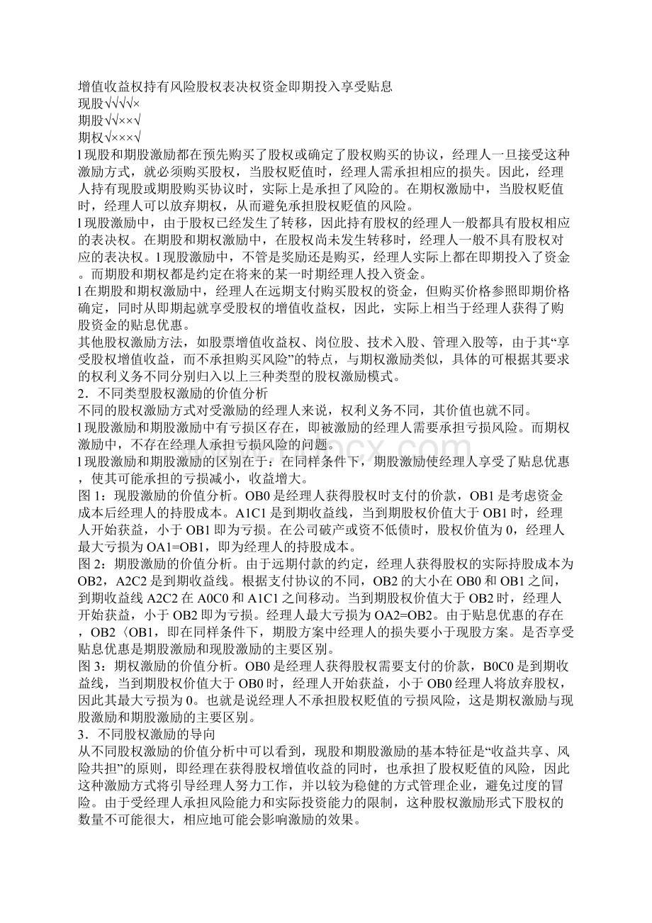 我国企业股权激励的机制与运用2.docx_第2页