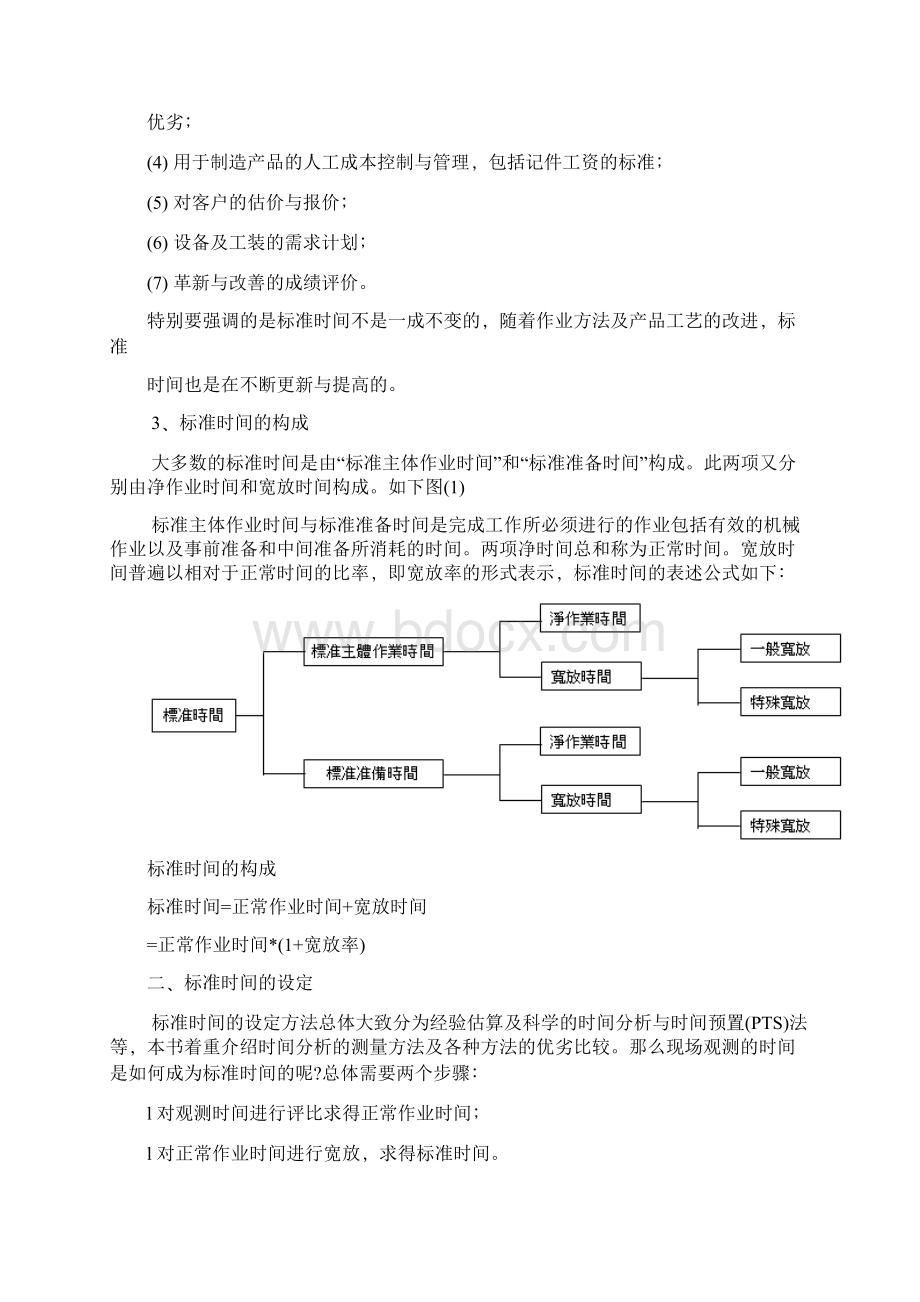 标准工时定额的制定Word文档下载推荐.docx_第2页