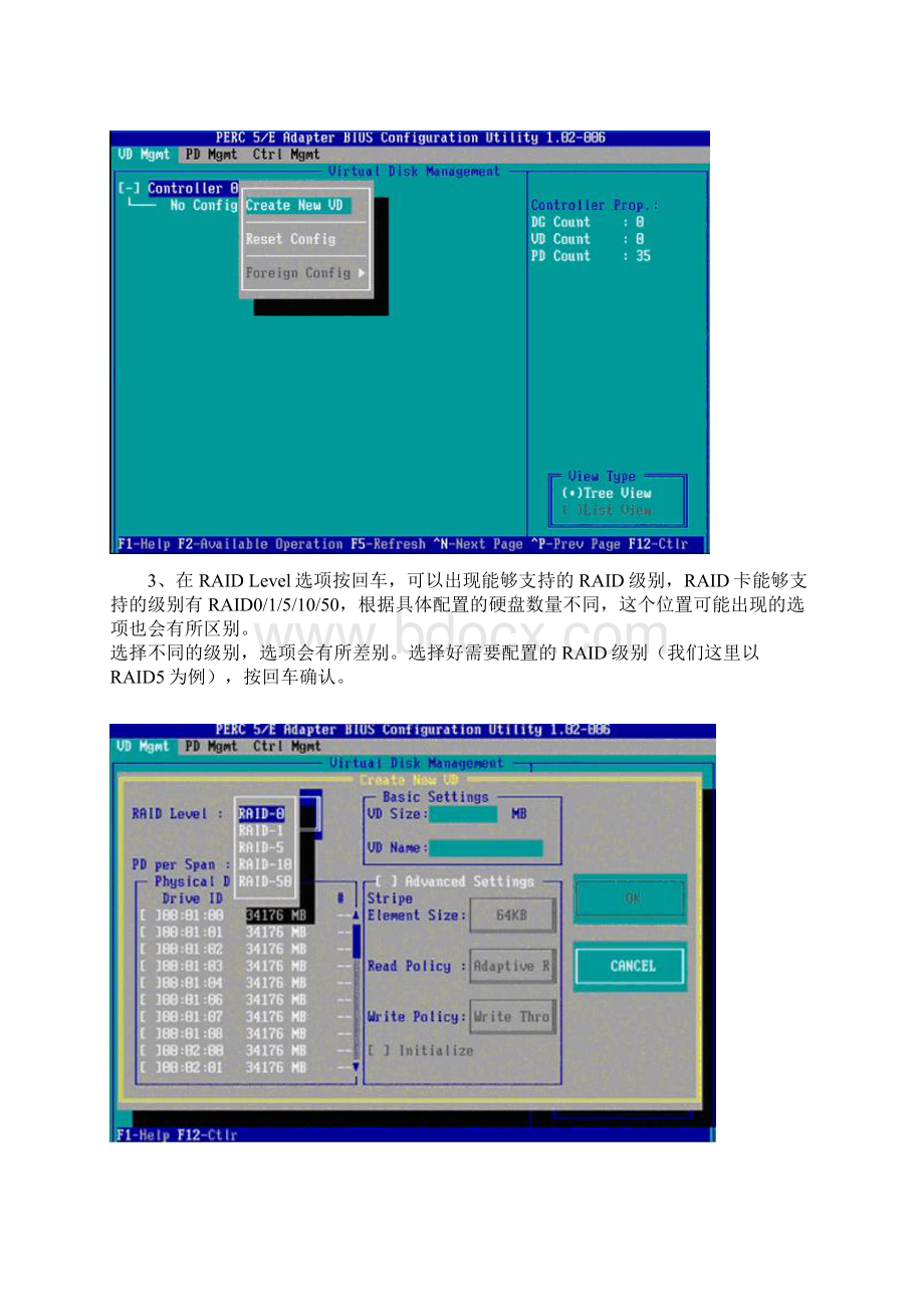 Dell服务器磁盘阵列配置手册.docx_第2页