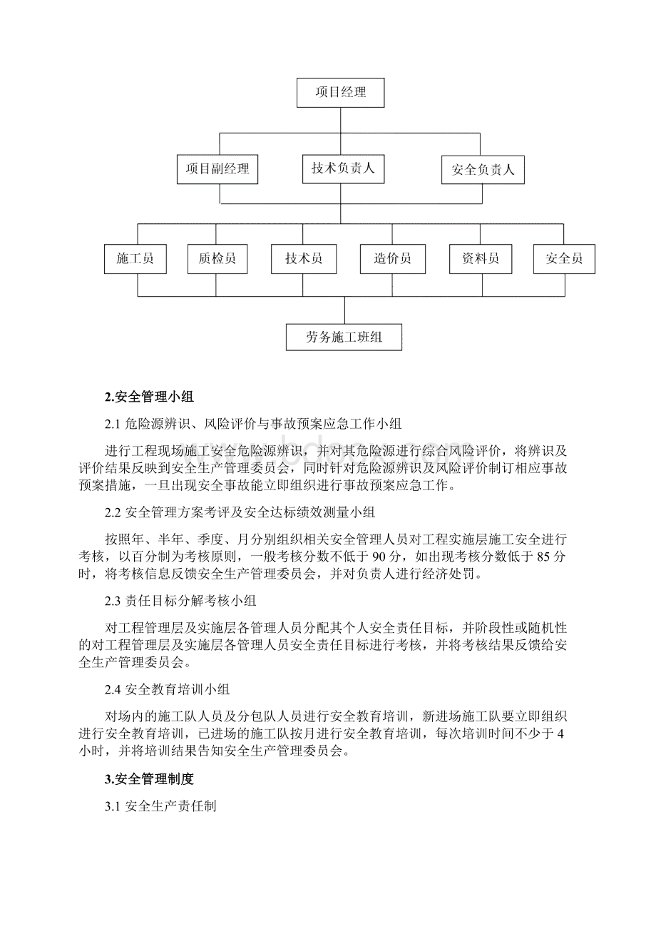 安全及环境保护管理体系与措施.docx_第2页