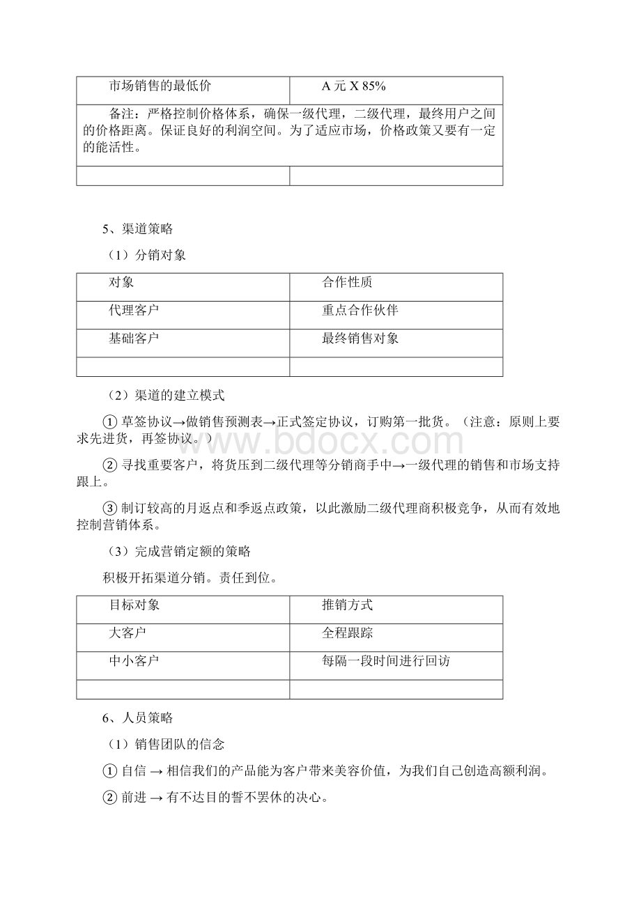 面膜营销计划书Word文档下载推荐.docx_第2页