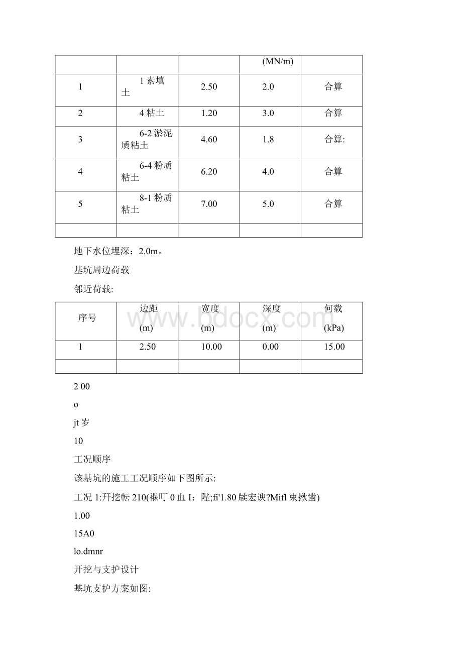 基坑支护设计计算书Word文档格式.docx_第2页