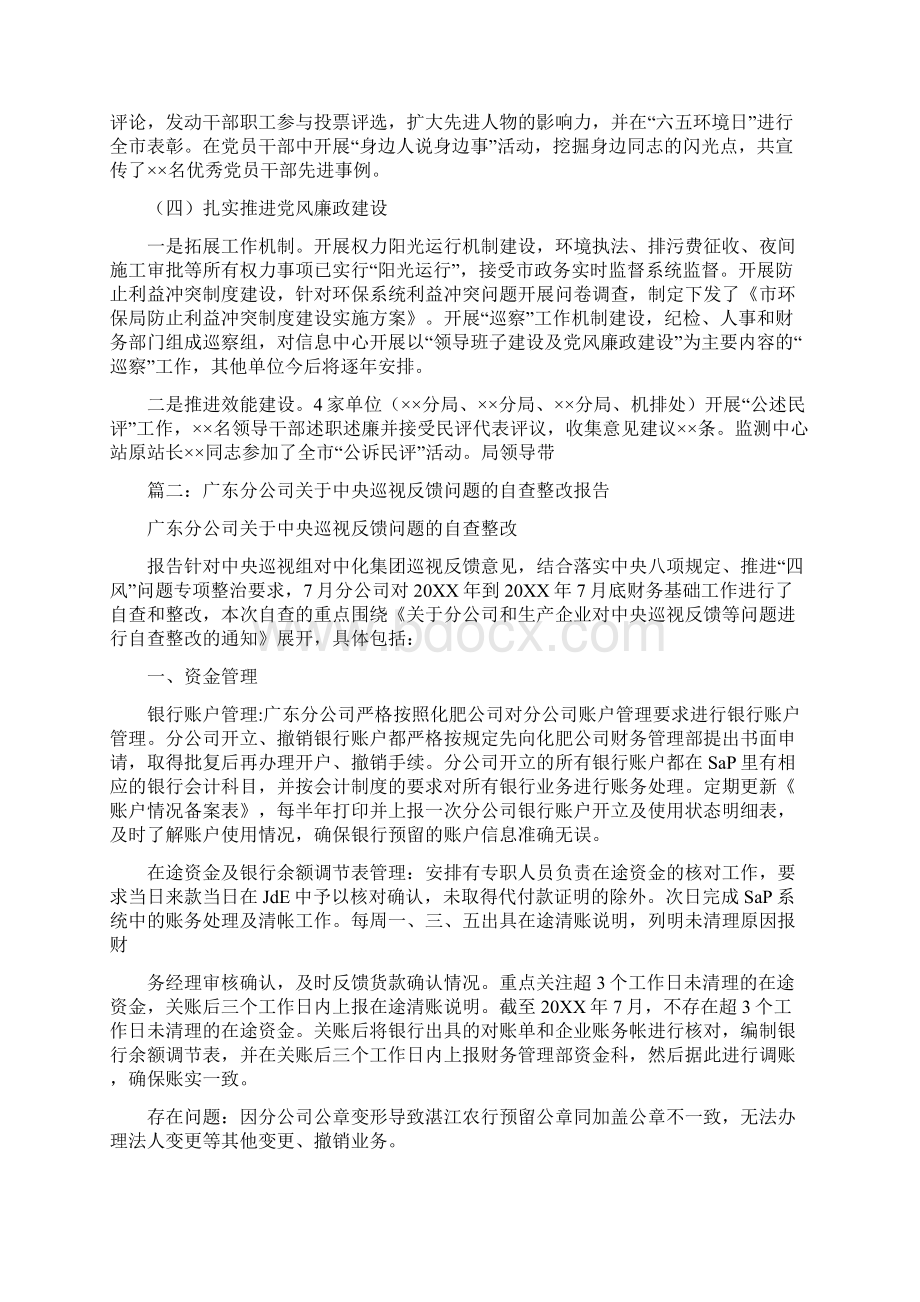 中央巡视组反馈意见整改落实工作总结.docx_第3页