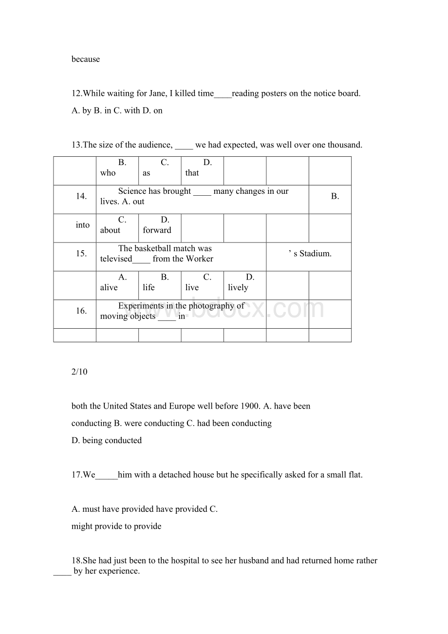 大学英语考试试题doc.docx_第3页