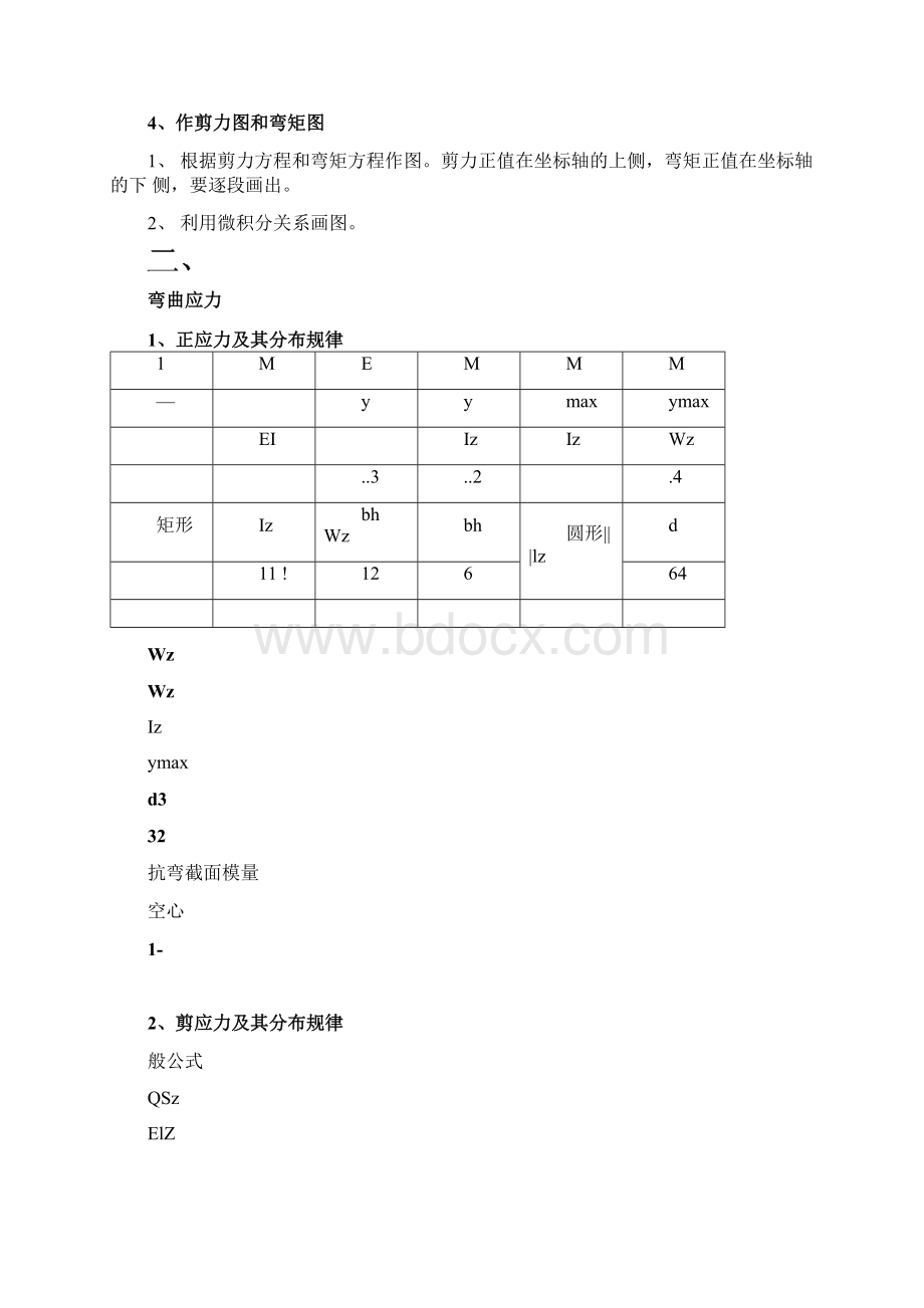 材料力学复习提纲.docx_第2页