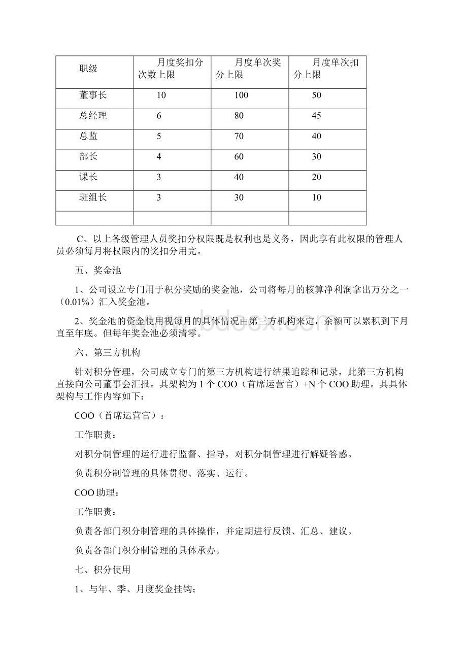 积分制管理实施方案和细则.docx_第3页