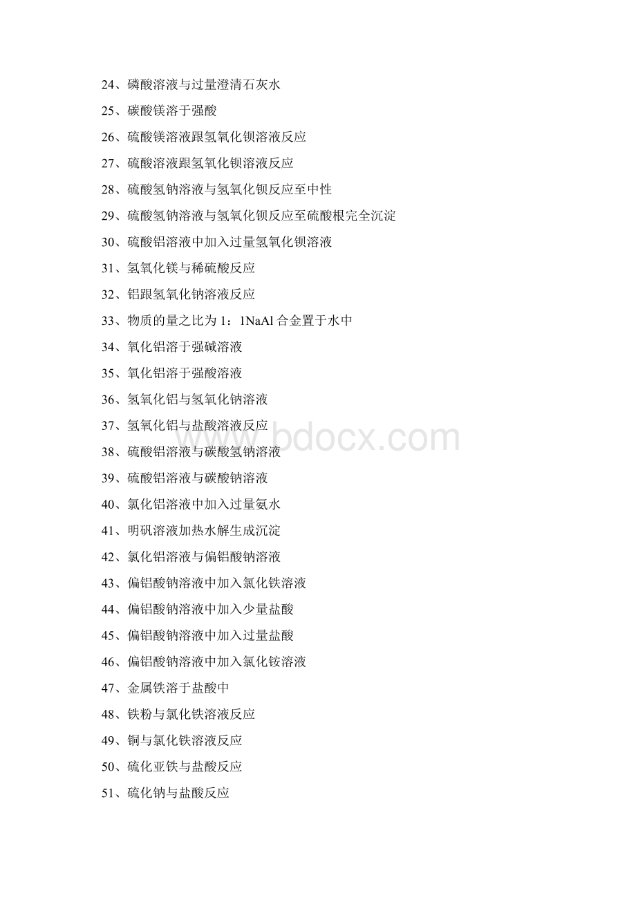 离子方程式书写练习汇总之欧阳术创编Word格式文档下载.docx_第2页