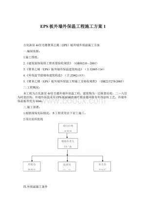 EPS板外墙外保温工程施工方案1.docx