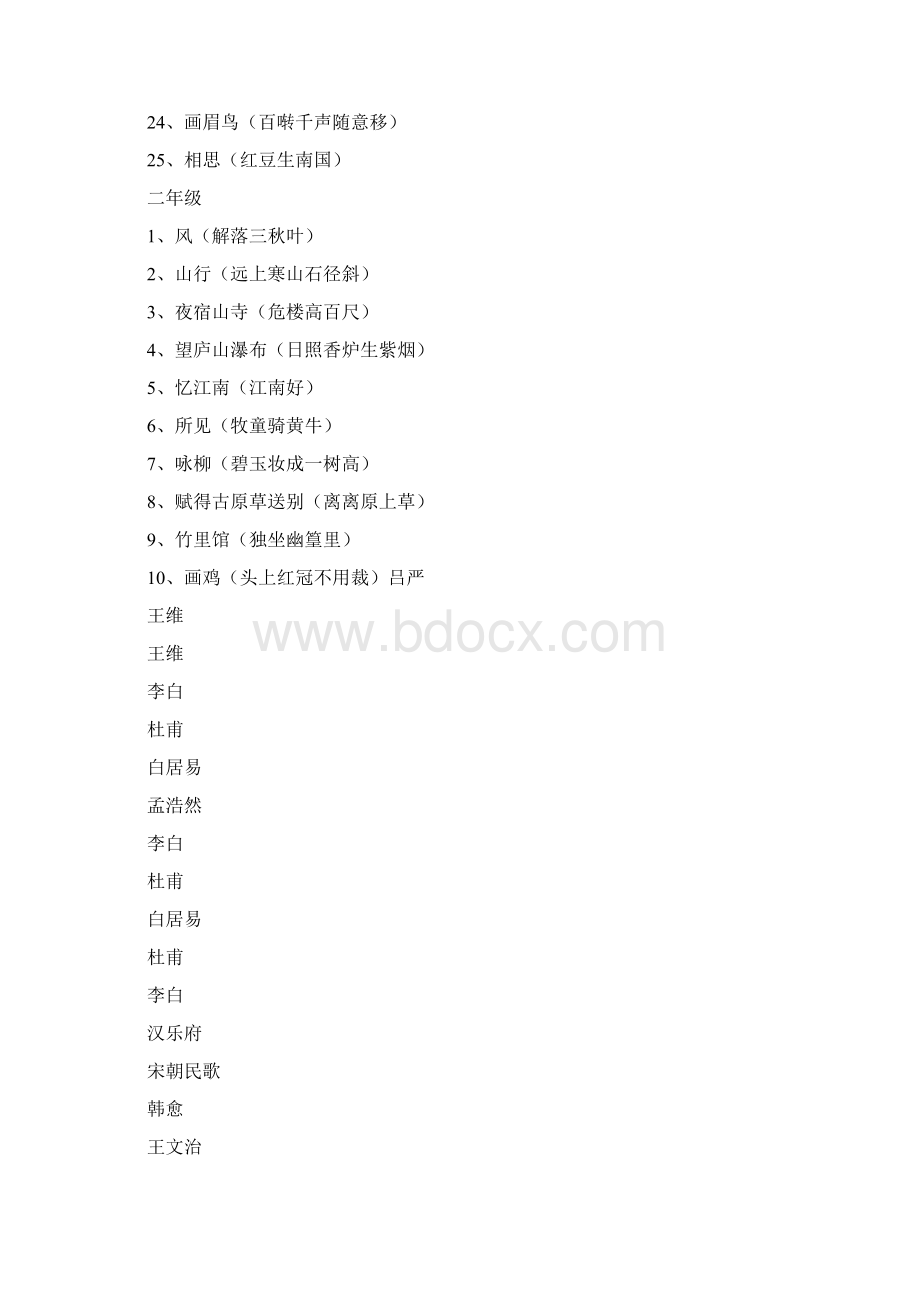 各年级古诗词必背篇目.docx_第2页