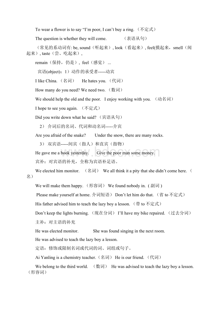 划分句子成分33154教学提纲Word下载.docx_第2页