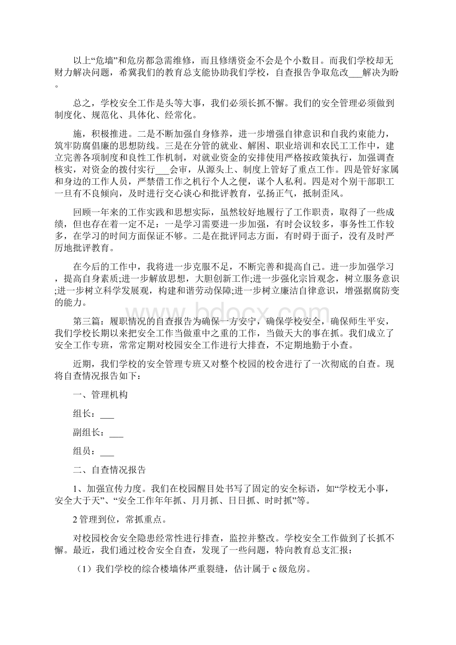 履职情况的自查报告.docx_第3页