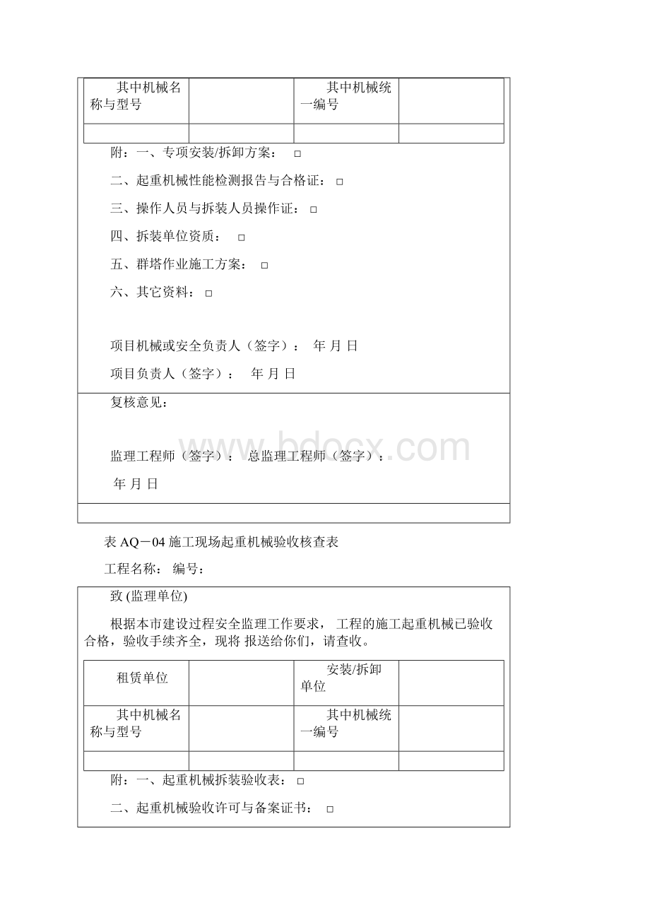 建设工程开工安全工作报审表.docx_第3页