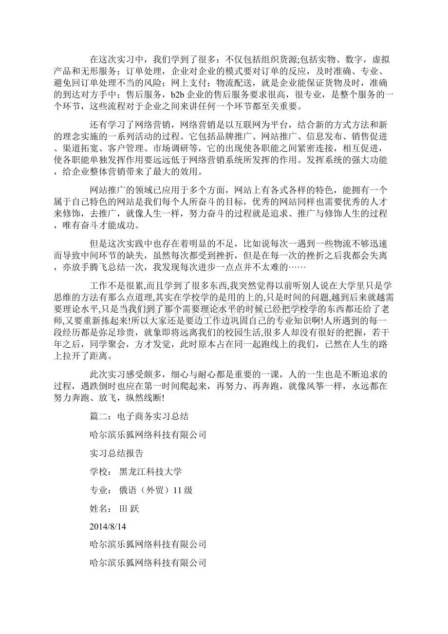 电子商务个人实习总结.docx_第3页