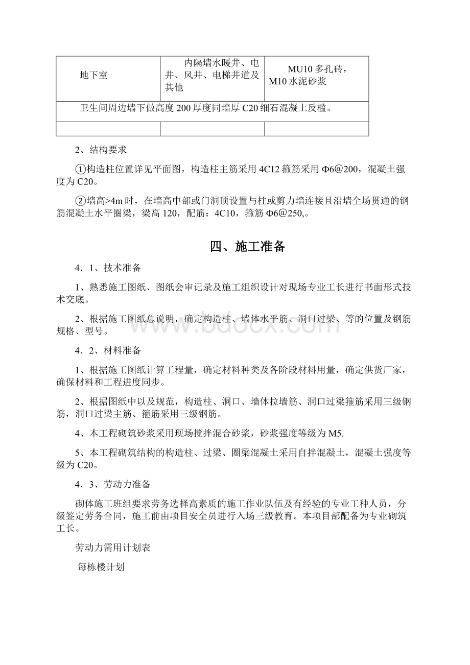 填充墙砌体施工方案1.docx_第3页