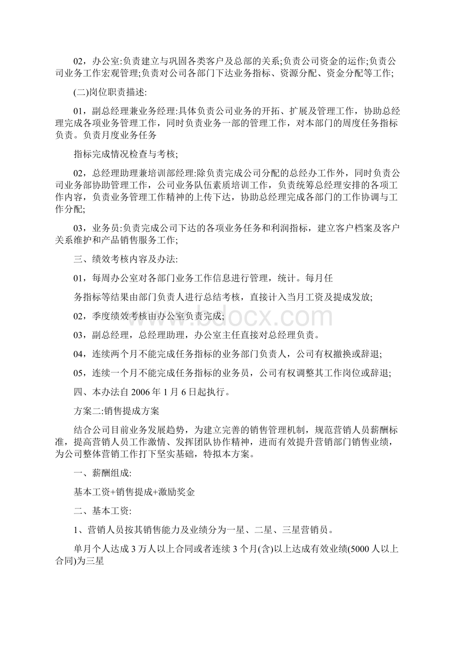 销售提成方案.docx_第2页