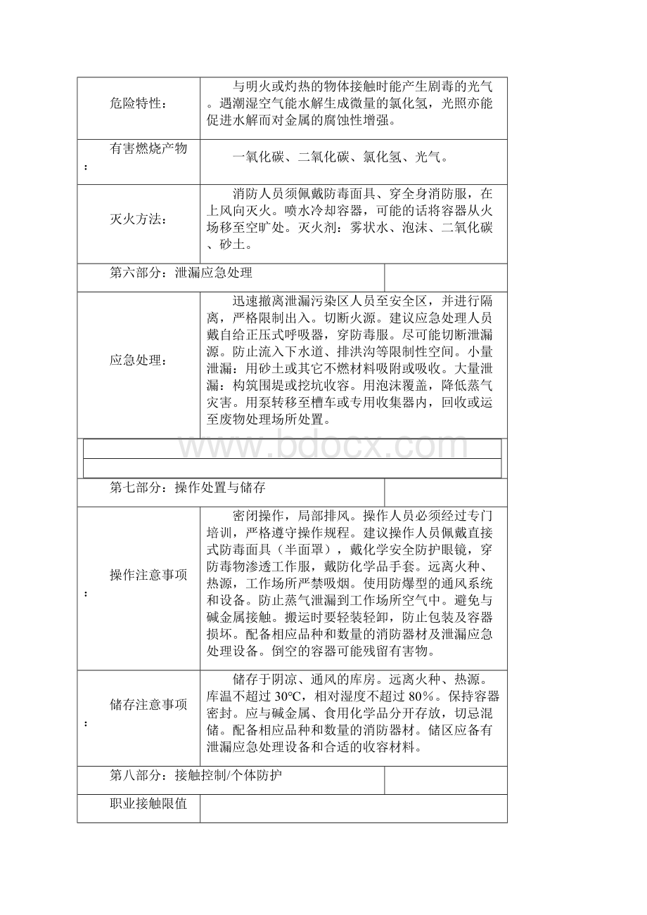 二氯甲烷MSDS.docx_第3页