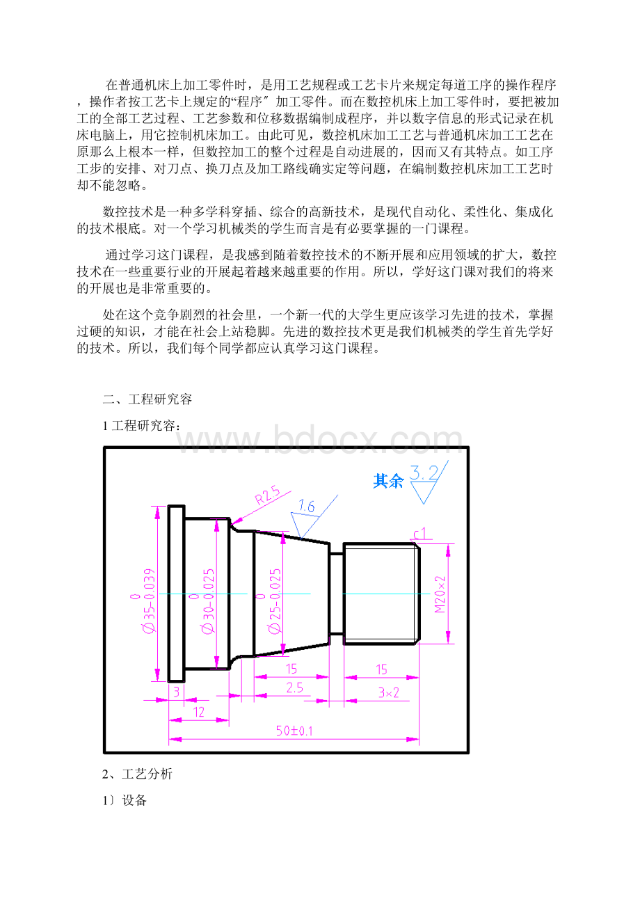 数控车床项目报告文档格式.docx_第2页