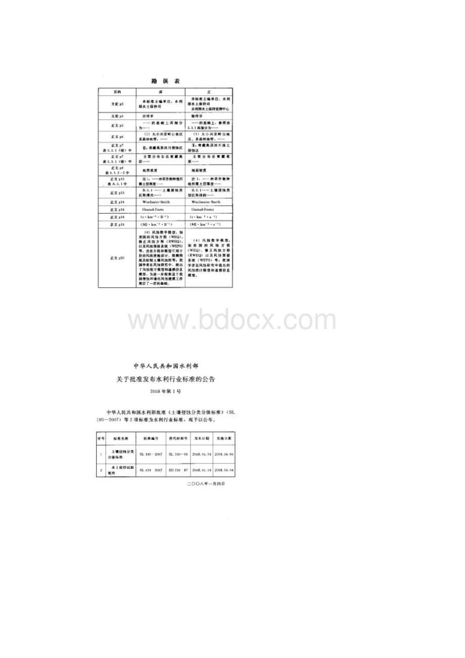 土壤侵蚀分类分级标准 SL190.docx_第2页