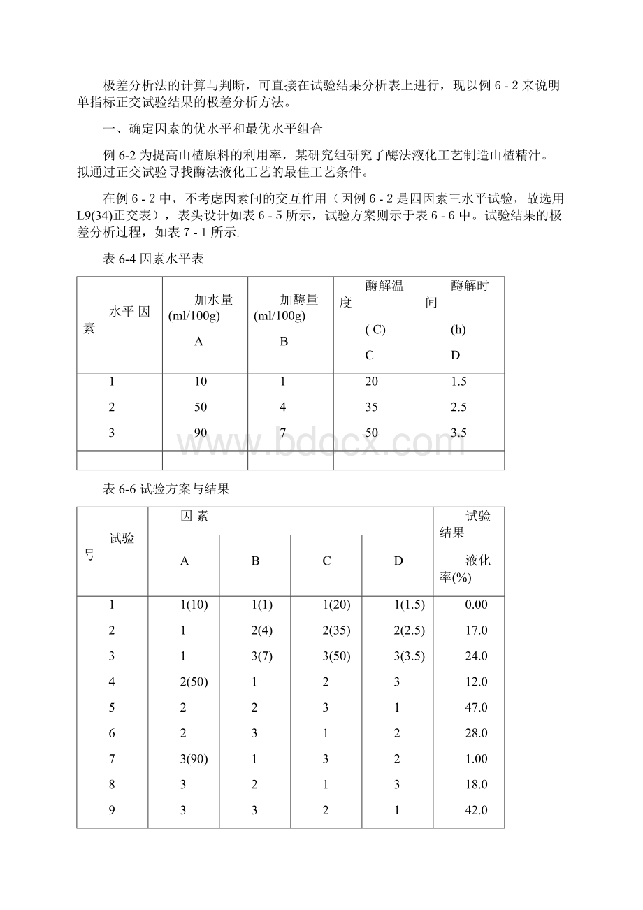 第7章正交试验设计的极差分析.docx_第2页