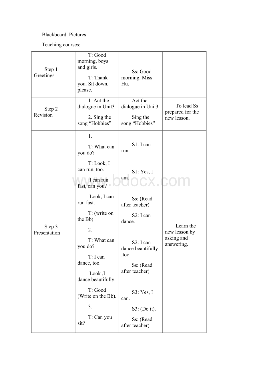 五年级英语下册Unit4教案.docx_第2页