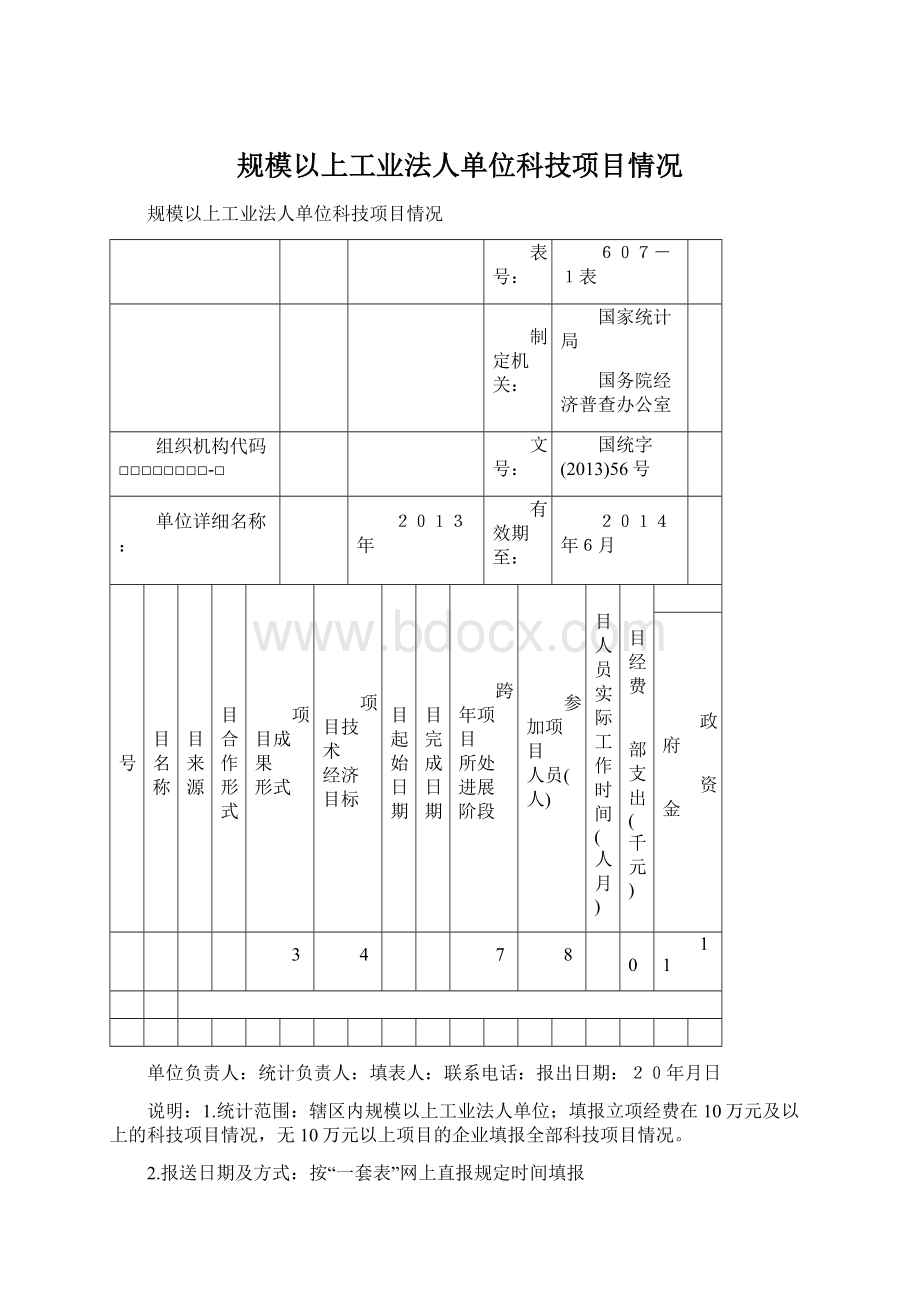 规模以上工业法人单位科技项目情况.docx