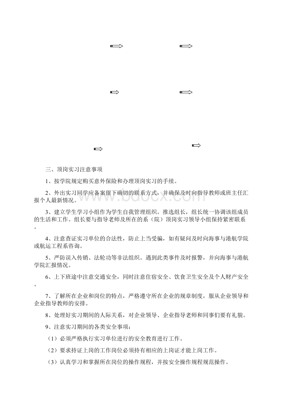 航运工程系届毕业生顶岗实习资料.docx_第2页