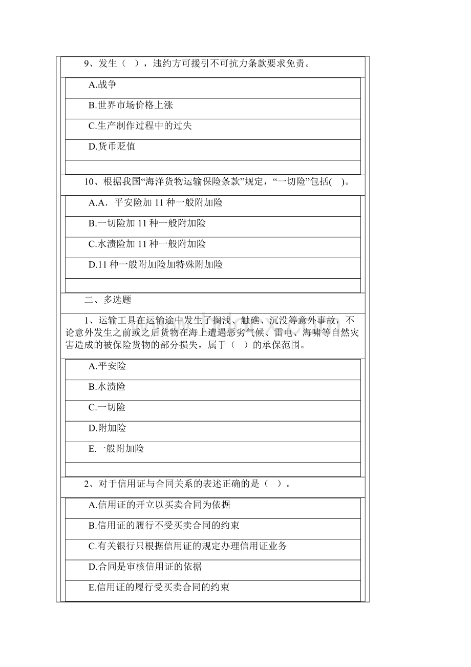 贸易实务网上记分作业三.docx_第3页