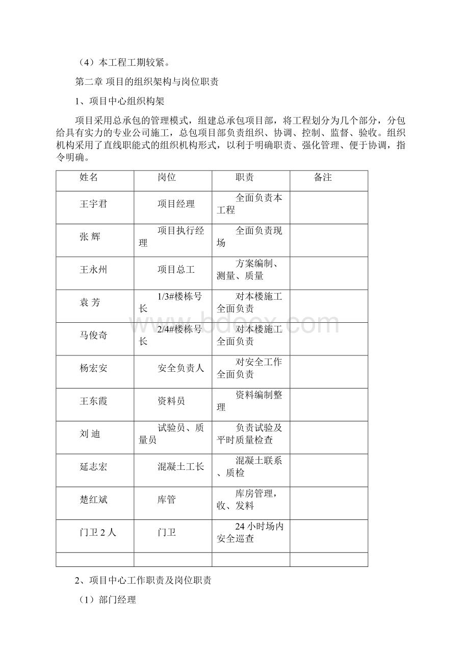 工程项目策划书Word格式.docx_第2页