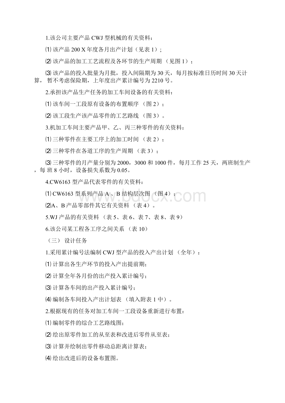 《生产运作管理》课程设计指导书.docx_第2页